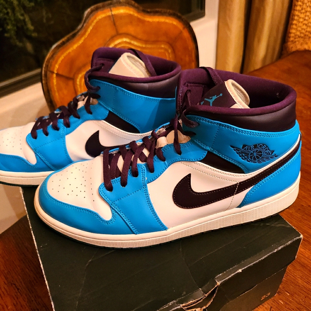 Jordan 1 Hornets Colorway